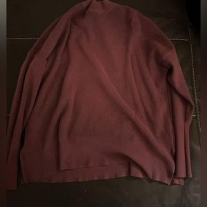 Mock neck sweater